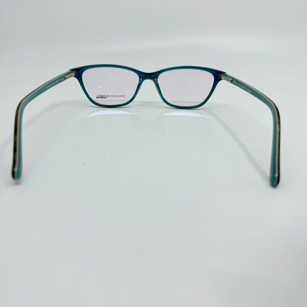 William Morris 9082 Eyeglasses Blue Cat Eye Full Rim Frames 49-14-135 H9785 - Picture 3 of 7